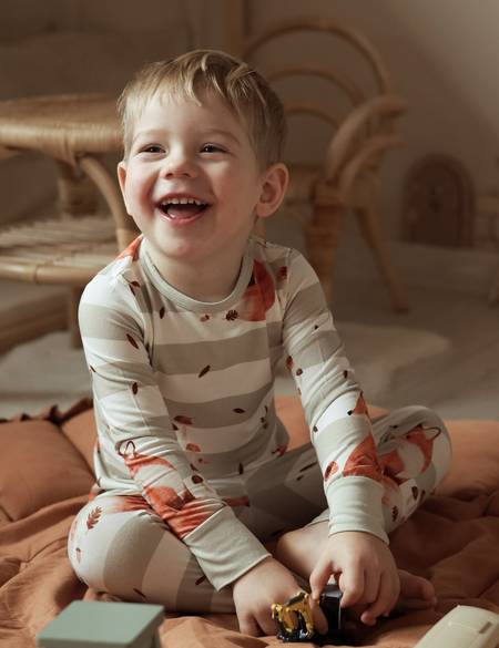 Children's PJ Set Fox Cub