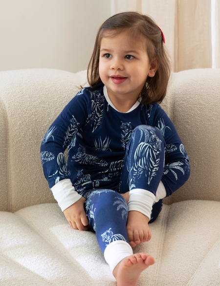 Children's PJ Set Big Cat