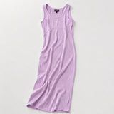 St Tropez Ribbed Robe d'allaitement Lilas
