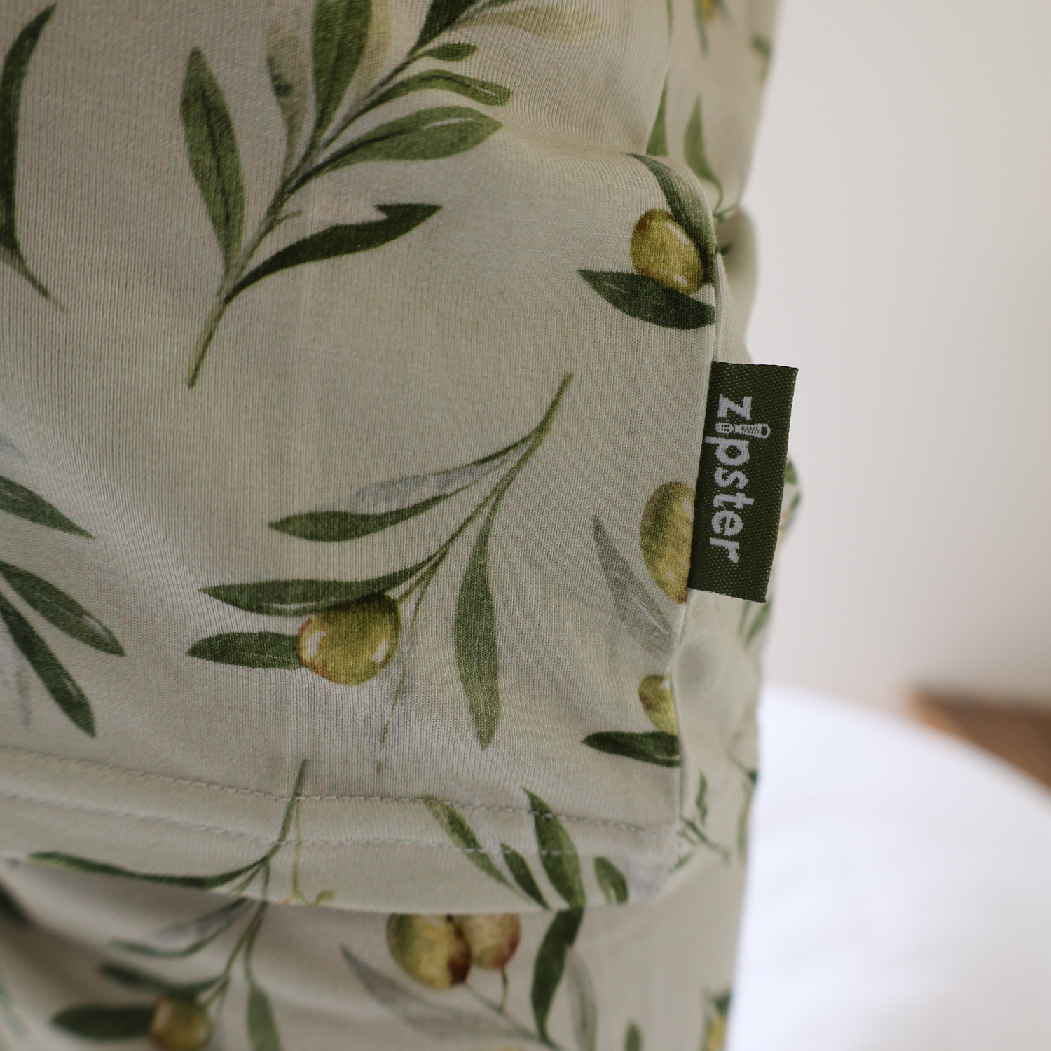 Children's Shortie PJ Set Olives