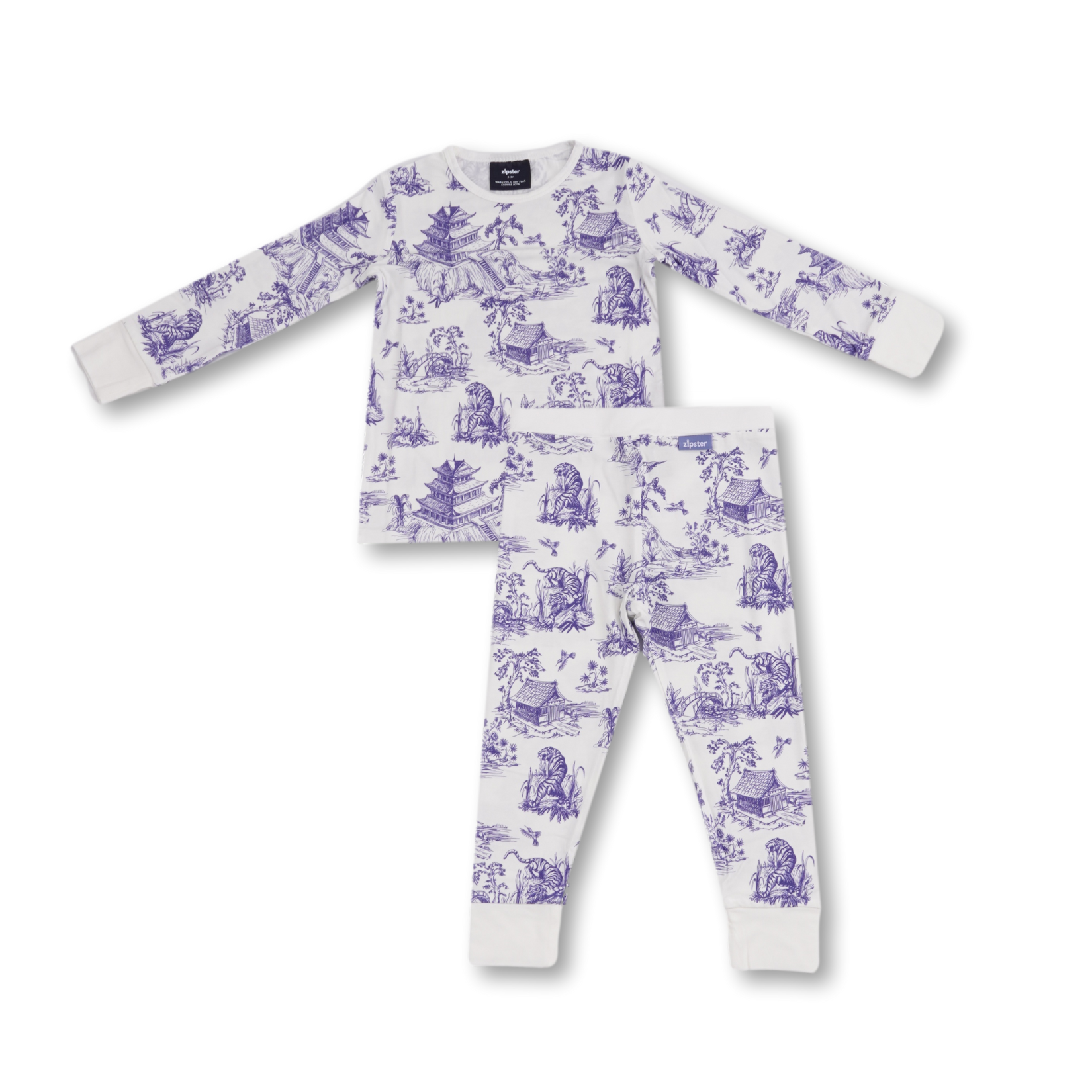 Kinder PJ Set Toile de Jouy