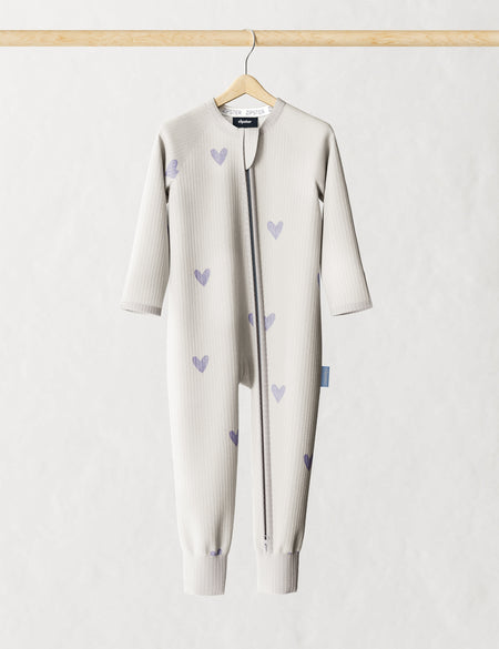 ZIPSTER™ Ribbed Blue Love