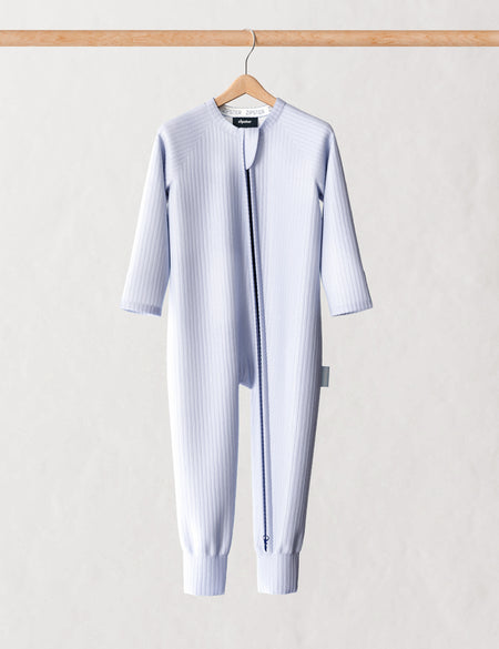 ZIPSTER™ Ribbed Baby Blue