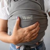 Enveloppe en bambou pour bébé - Solid Gris galet