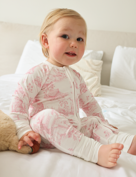 ZIPSTER™ Pink Toile de Jouy