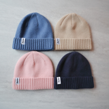 Bamboo Knit Beanie - Baby Blue