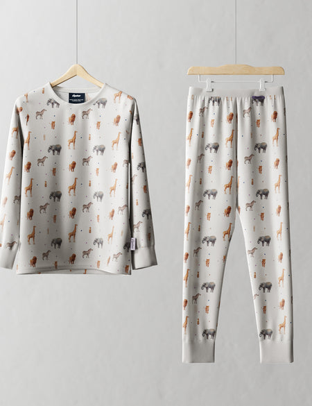 Children's PJ Set Mini Jungle