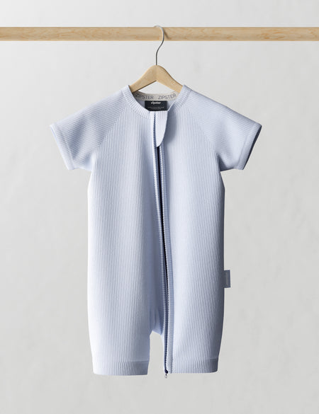 ZIPSTER™ Shortie Ribbed Blue