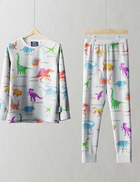 Children's PJ Set Dinosaur