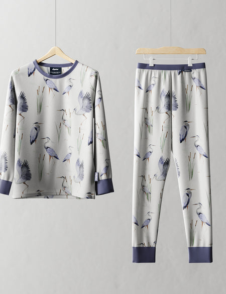 Children's PJ Set Heron