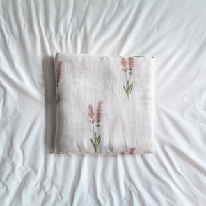 Lavender Large Muslin Blanket