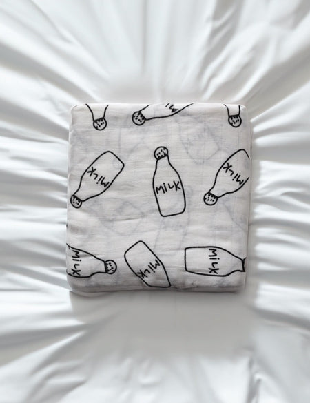 Milk Large Muslin Blanket