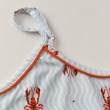 Dames Pyjama Set Golvende Kreeft