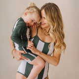 Maillot de bain pour dames Como Stripes