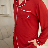 Rotes Herren-Pyjama-Set "Heritage