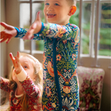 William Morris ZIPSTER™ Strawberry Thief Navy Blue