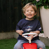 T-shirt en bambou pour enfants BIG Bobby Car