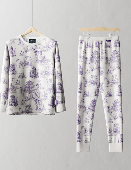 Children's PJ Set Toile de Jouy
