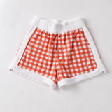 Short d'aventure en tissu éponge à carreaux vichy