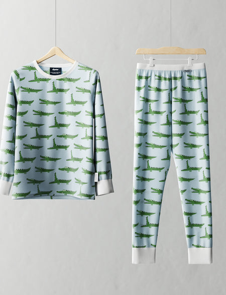 Children's PJ Set Croc