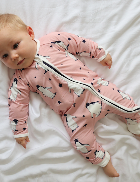 ZIPSTER™ Pink Penguin