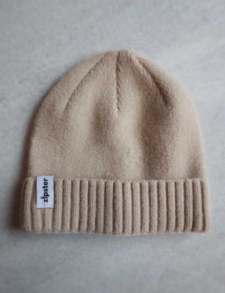 Bamboo Knit Beanie - Oatmeal