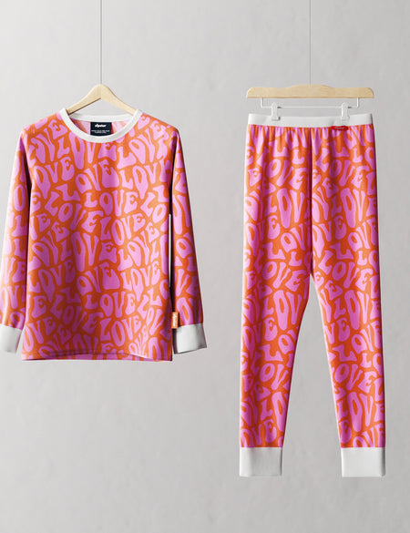 Children's PJ Set Groovy Love