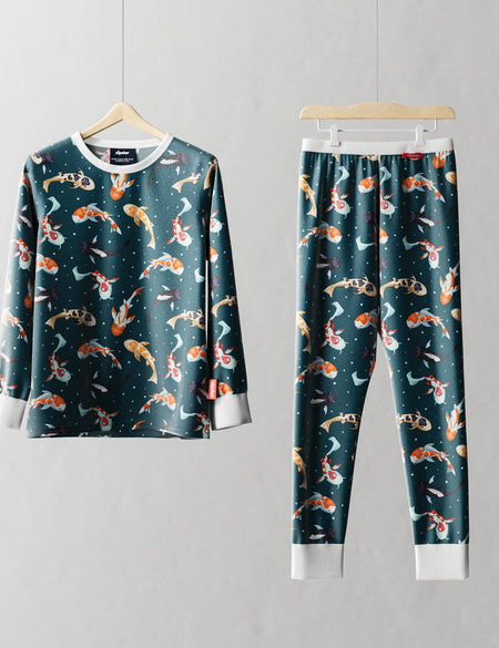 Children's PJ Set Koi