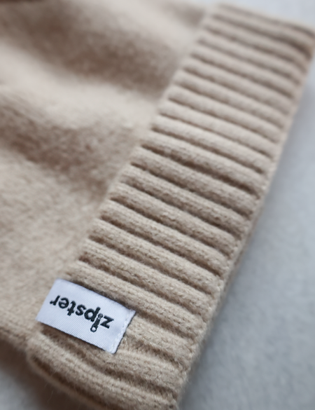 Bamboo Knit Beanie - Oatmeal