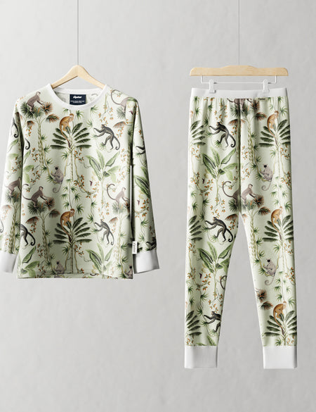 Children's PJ Set Monkey
