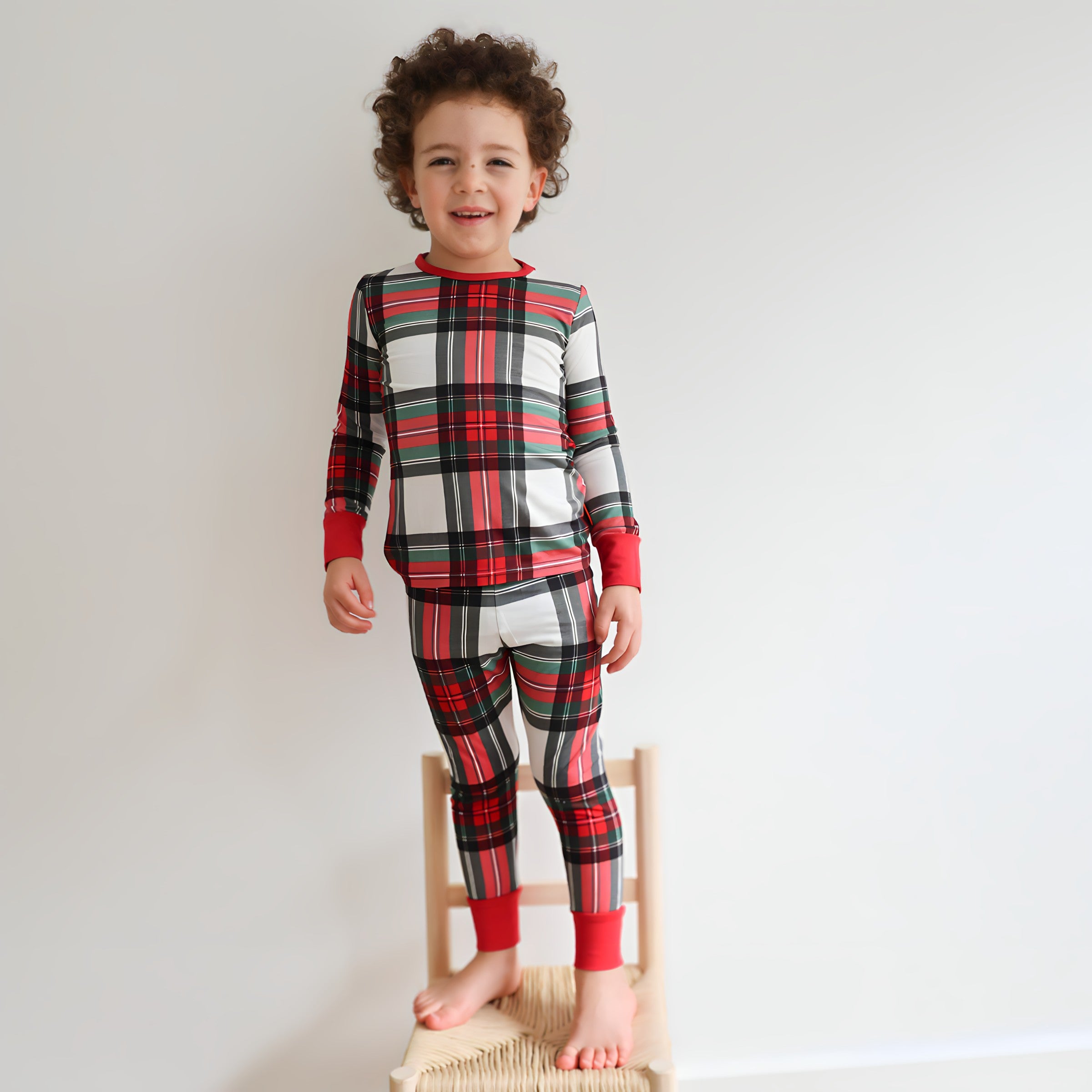 Conjunto de pijama infantil Tartan Dreams