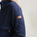 Stillvlies Marineblau