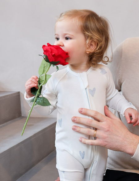 ZIPSTER™ Ribbed Blue Love