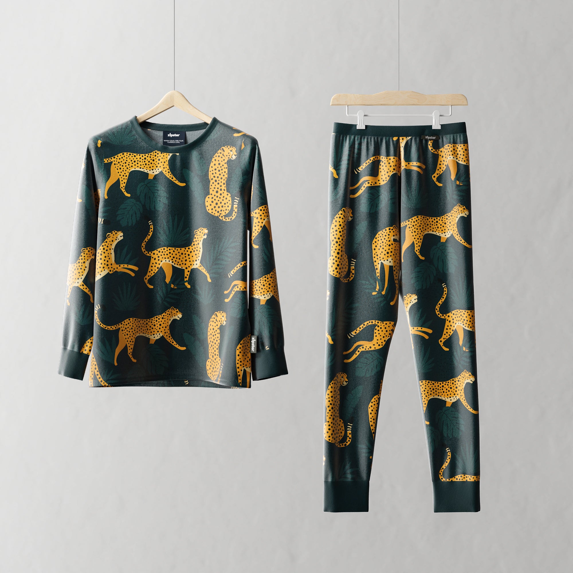 Children's PJ Set Cheetah