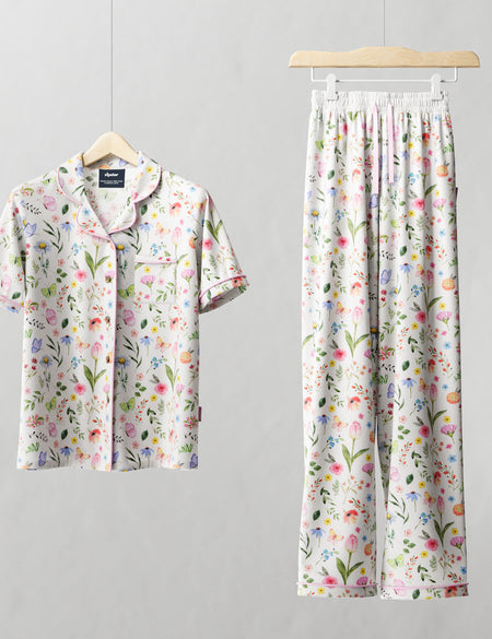 Ladies Pyjamas Set Butterfly