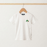 T-Shirt allaitement La chenille qui fait des trous™ Brodé