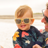 Bamboe zonnebril Wayfarer