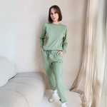 Bamboo Sweatpants Olive Green