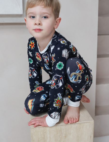 Children's PJ Set Tattoo