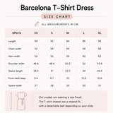 Barcelona Borstvoeding T-shirt Jurk