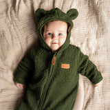 Zipster Costume Teddy Vert Foncé