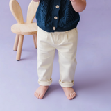 Denim skater jeans ecru