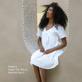 Robe d'allaitement Portofino Blanc