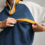 Polaire d'allaitement Retro Bleu