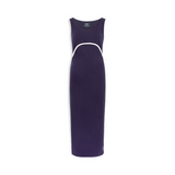 St Tropez Ribbed Breastfeeding Dress Navy