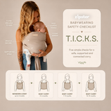 Bambus Baby Tragetuch - Solid Olive