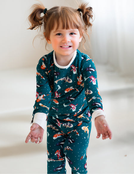 Children's PJ Set Koi