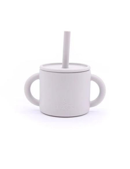 Silicone Cup With Handles and Straw